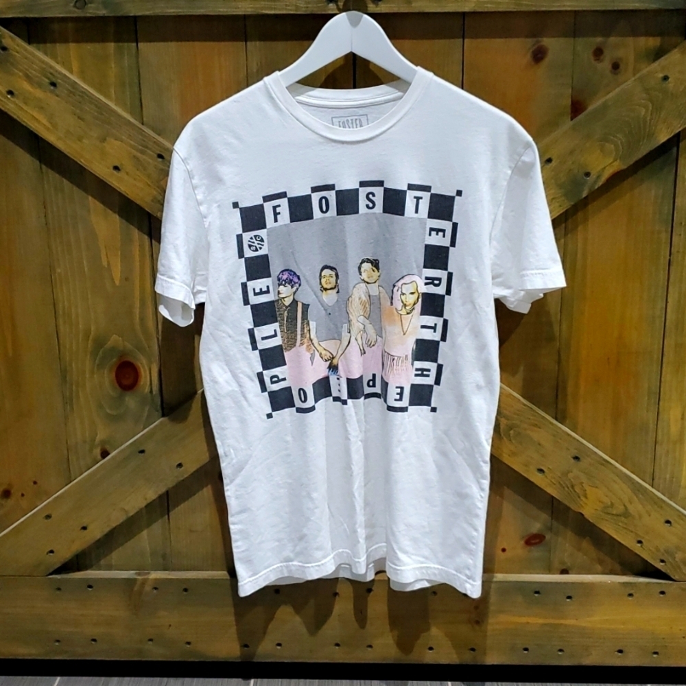 FOSTER THE PEOPLE GRAPHIC TEE SIZE Medium Tshirt Indie Pop Festival Pumped Up